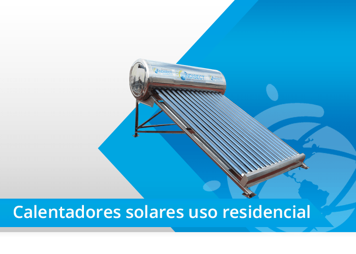 Calentadores solares residenciales - indisect