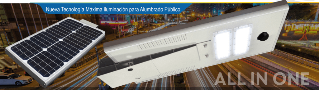 Luminaria Solar All in One 40w 3 Luminaria Solar All in One 40 Watts Indisect Banner