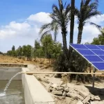 funcionamiento de sistema de bombeo solar