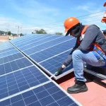 paneles solares y lamparas solares led