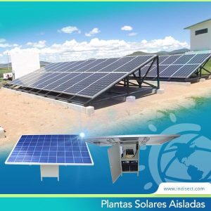 Plantas Solares Aisladas equipos con energía solar en México - indisect